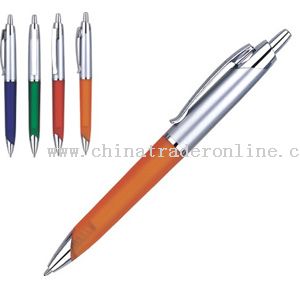 RETRACTABLE PLASTIC BALLPEN