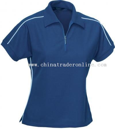 Ladies Sports Piping Polo from China