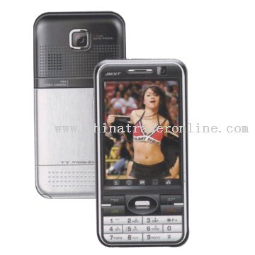 3.0QVGA,260k Color Touch Screen TV mobile phone from China