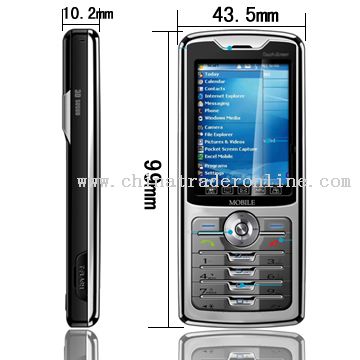 3 Bands GSM PDA Mobile Phone from China