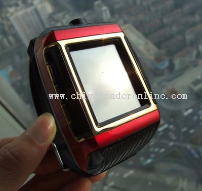 Waterproof wristwatch mobile phone