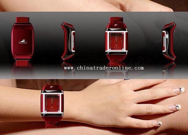 Waterproof wristwatch mobile phone