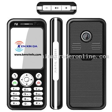 Color mobile phone with FM Radio with bluetooth With mp3 mp4 player with camera