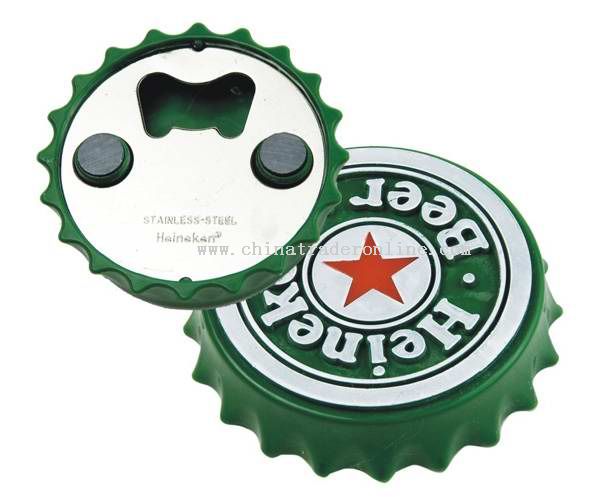 plastic bottle opener