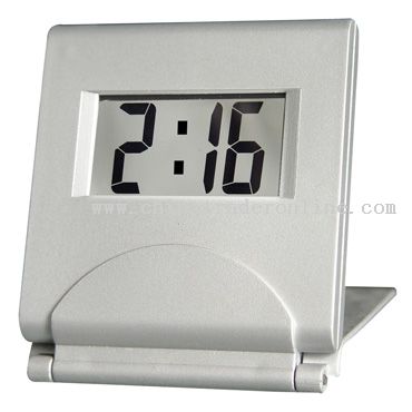 lcd travelling clock from China