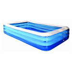 Inflatable slide pool
