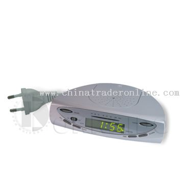 Kitchen FM Radio with LED Clock