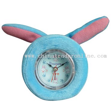 plush clock