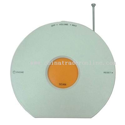 CD-shaped Radio