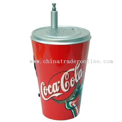 Coca Cola Cup Radio from China