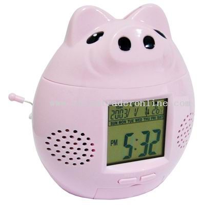pig Calendar Radio from China