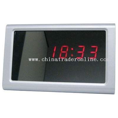 LED Mirror Clock