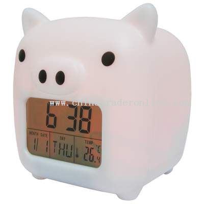 Pig-shaped Light Clock