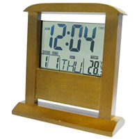 Wooden LCD Calendar Clock from China