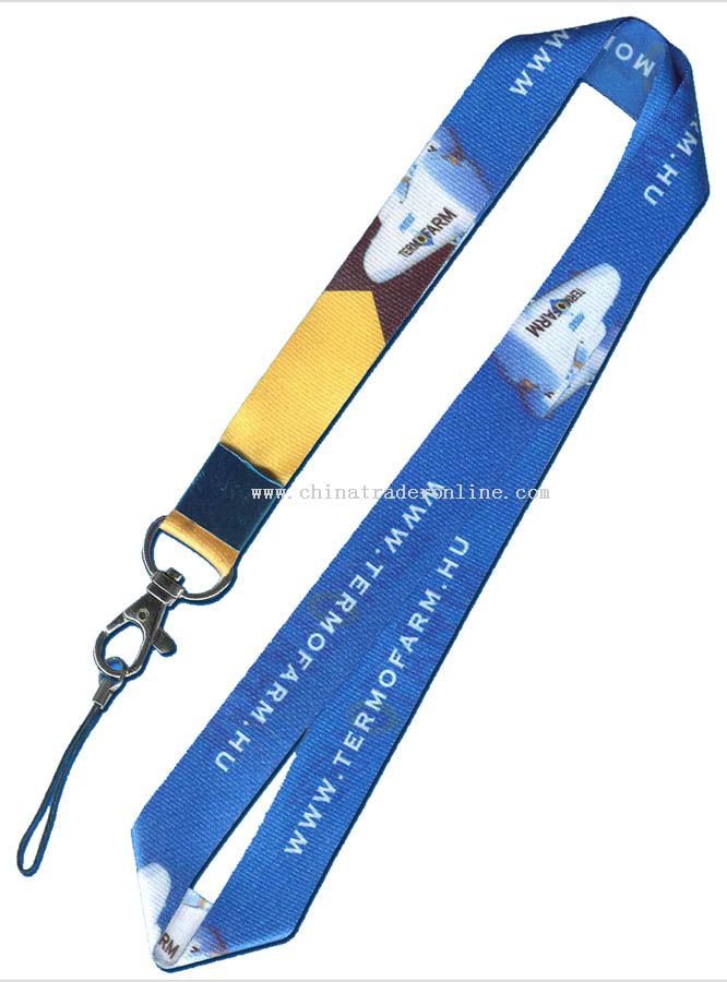 Sublimation lanyards