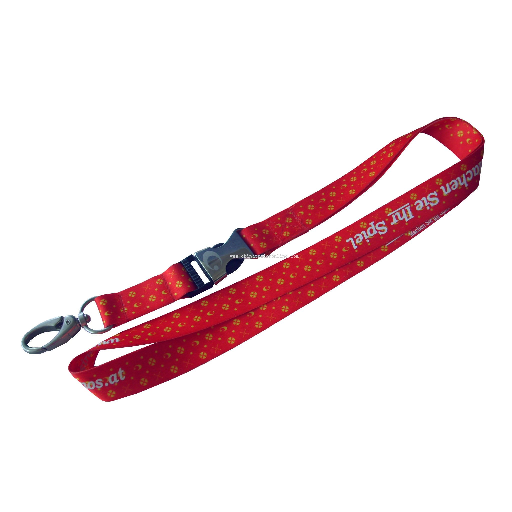 Sublimation lanyards