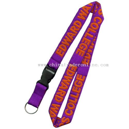 Woven lanyards