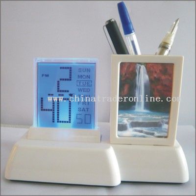 Penholder Calendar w/backlight from China