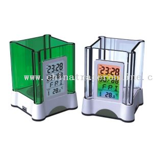 Penholder with 7 color calendar from China