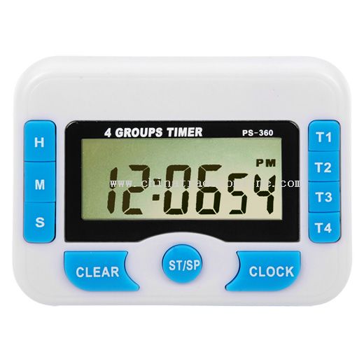 4 groups bell ring countdown timer from China