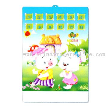 PP Wall Calendar from China