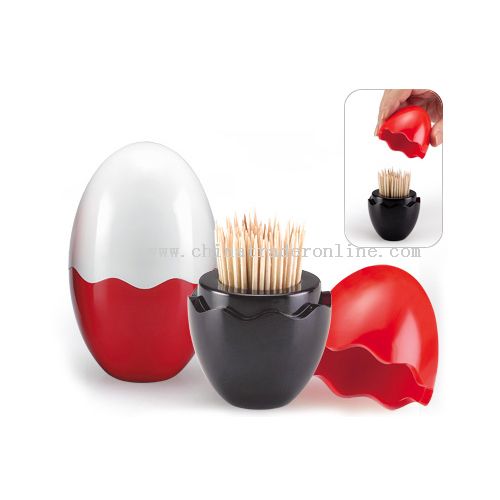 Fantastic toothpick egg from China