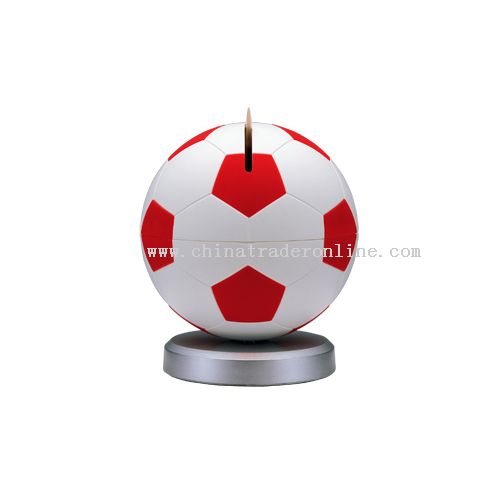 Football toothpick holder from China