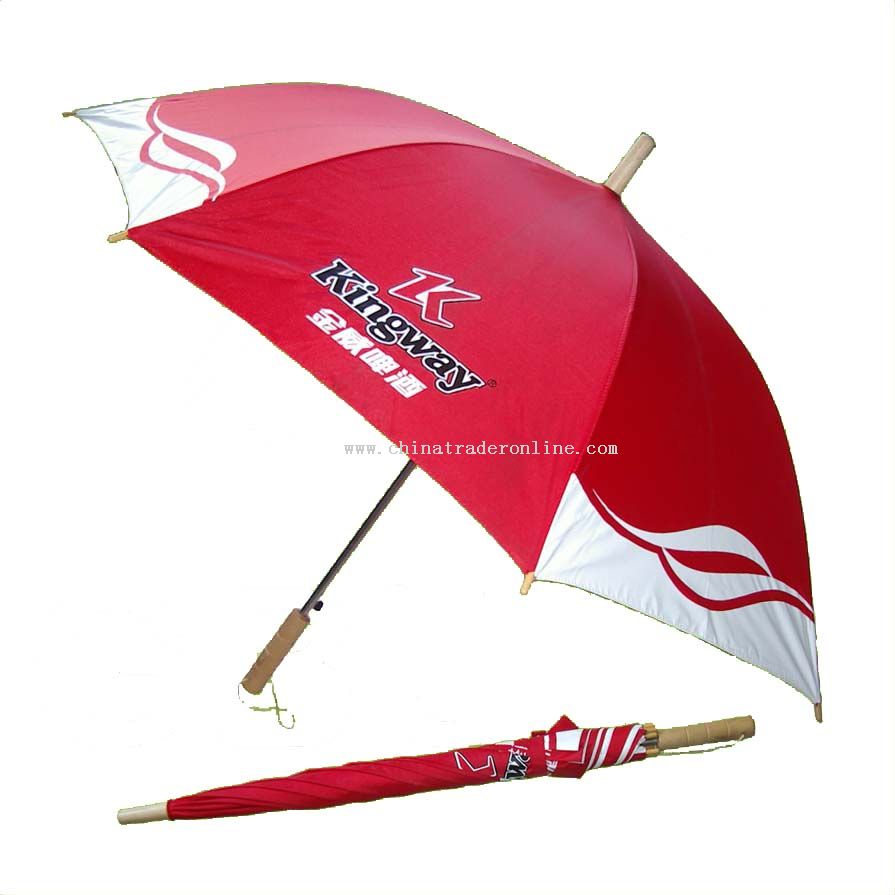 advertising umbrella