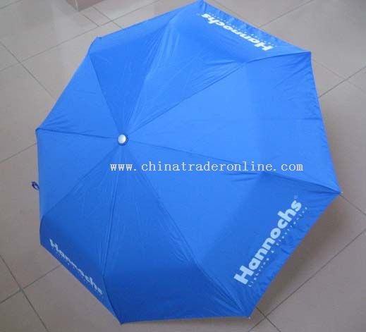 Hannochs advertising umbrella