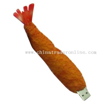 Fried Shrimps Sushi USB flash drive from China