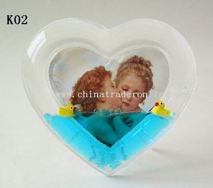 Liquid photo frame from China