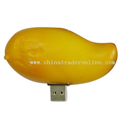 mango shape usb Flash Drive from China