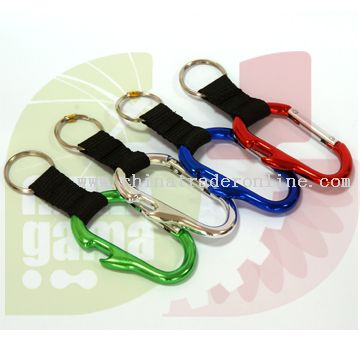 Aluminium Carabiner in various shapes