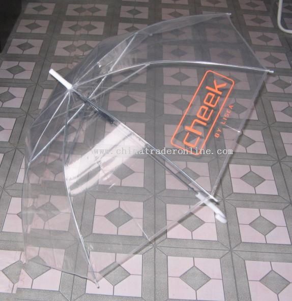 PVC straight umbrella from China