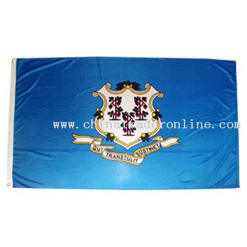 Knitted Polyester Flag from China