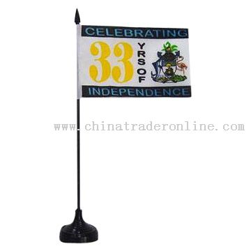 Polyester Table Flag from China