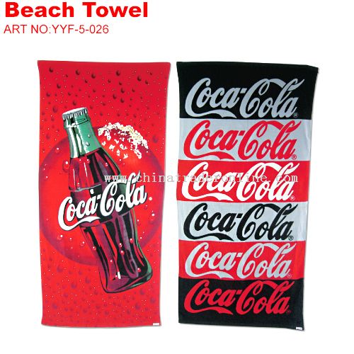 Coca-Cola Beach Towel