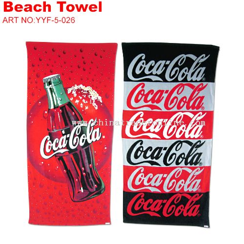 Coca-Cola Beach Towel from China