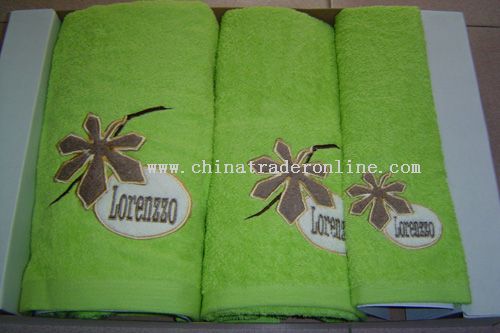 Embroidery Towels