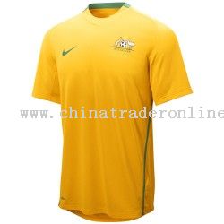 Australia Gold World Cup Soccer Dri-FIT Jersey