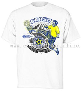 Russell Athletic Brazil World Cup 2006 Player T-Shirt