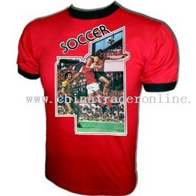 Vintage Soccer Football World Cup style Jersey iron-on t-shirt