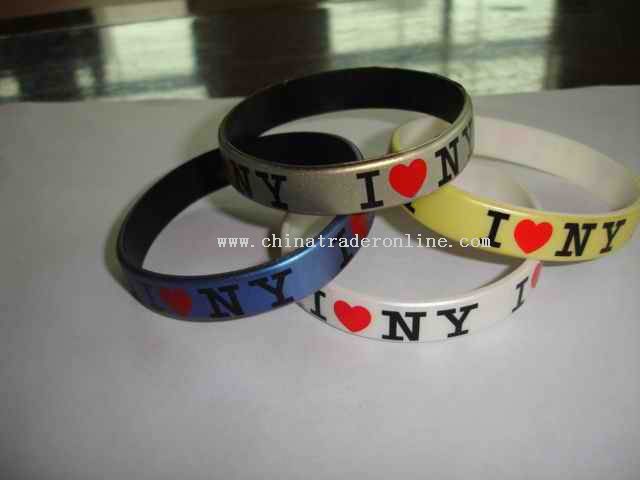 flag silicone bracelet from China