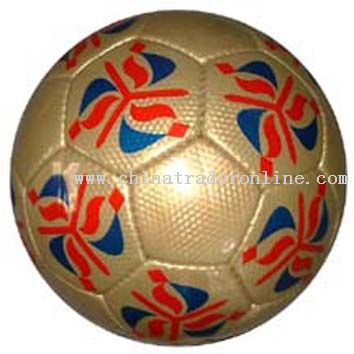 Half PU Handsewn Football from China