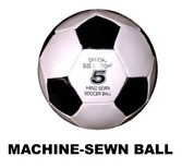 Machine-Sewn Football