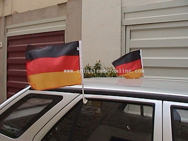 World cup car flags for Germany and holland from China