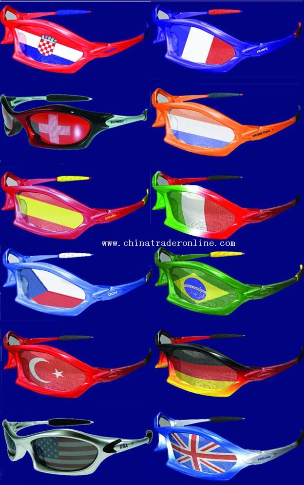 WORLD CUP SUNGLASSES from China