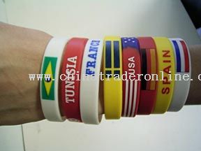 Wrist Rubber Band from China