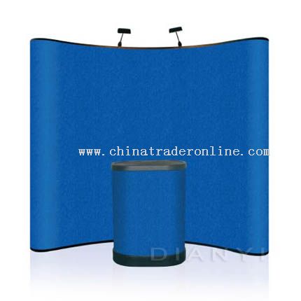 3-3 pop up display with fabric panel from China