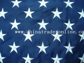 EMBROIDERED AND APPLIQUED USA FLAG from China